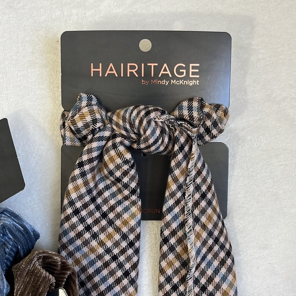 Hairitage by Mindy McKnight Women’s Hair Scrunchie Bundle - Picture 3 of 4